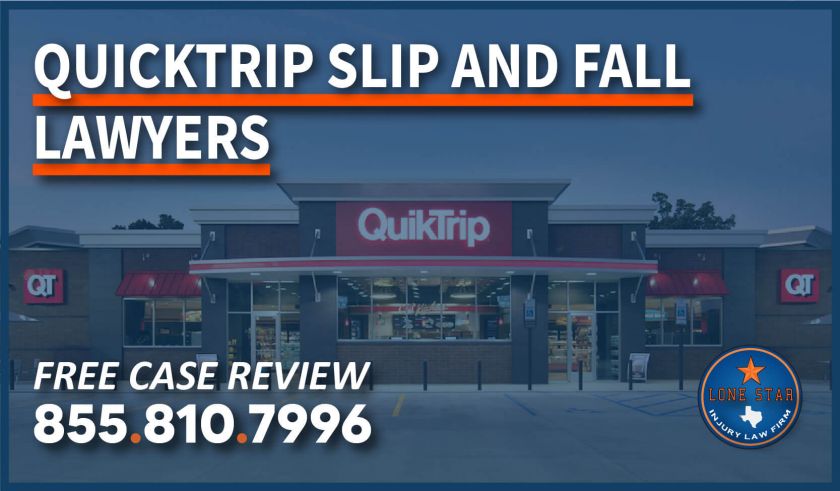 quicktrip slip and fall lawyers attorney sue compensation accident incident